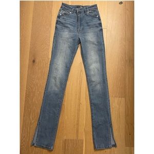 Fashion nova slit jeans